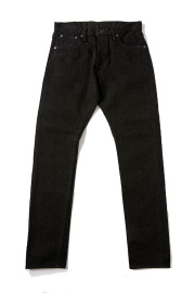 [TCD-019-BR] 14.5oz Teacore Black x Brown Denim - Relaxed Tapered