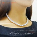 あこやナチュラルパール バロックネックレス 9.5-10mm