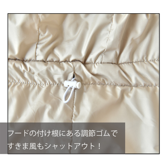 犬印本舗 Pearls パールズ マルチケープ ケープ アウター 3way