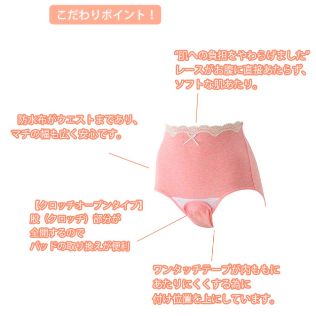 犬印本舗 Pearls パールズ マタニティ ショーツ セット 産後 産褥ショーツ