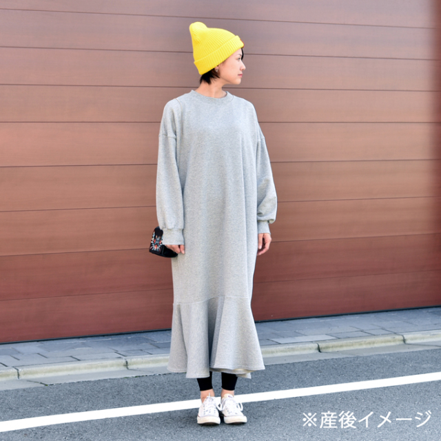 Pearls パールズ 授乳服 マタニティ ワンピース マキシ ロング