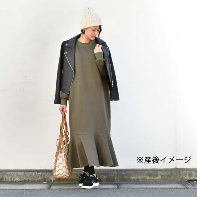 Pearls パールズ 授乳服 マタニティ ワンピース マキシ ロング