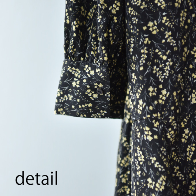 授乳服 マタニティ 花柄 ワンピース フラワープリント シャツワンピース ニット ベスト Pearls パールズ