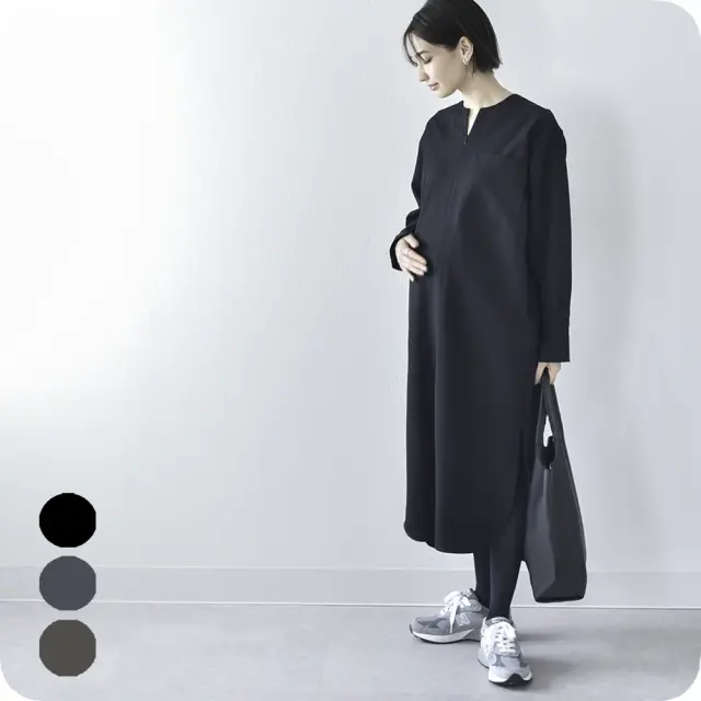 3連休限定値下げ中＊pearls マタニティワンピース　授乳　2着セット マタニティ授乳服通販パールズ 総レース セットアップ風ドレス