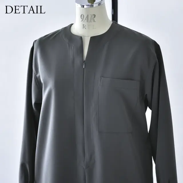 授乳服 マタニティ お宮参り ワンピース フォーマル ロング 長袖 シャツ 入学式  Pearls パールズ