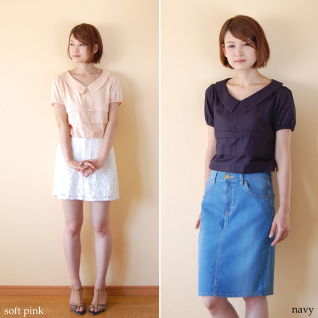 Pearls パールズ 授乳服 マタニティ トップス ブラウス