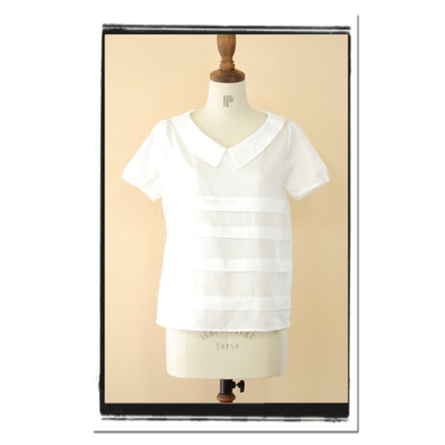 Pearls パールズ 授乳服 マタニティ トップス ブラウス