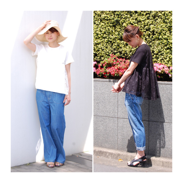 Pearls パールズ 授乳服 マタニティ トップス レース