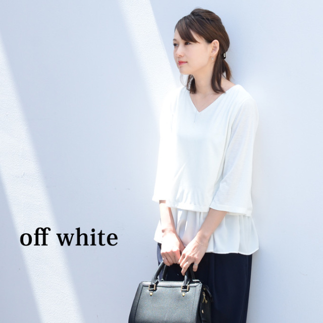 Pearls パールズ 授乳服 マタニティ トップス カットソー