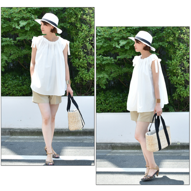 Pearls パールズ 授乳服 マタニティ トップス ブラウス