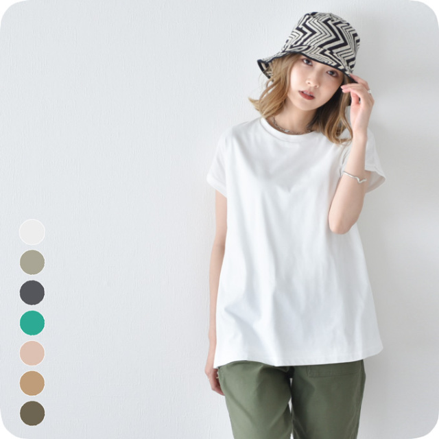 日本製 授乳服 フレンチ フレンチスリーブ 半袖 夏 マタニティ トップス Tシャツ Pearls パールズ