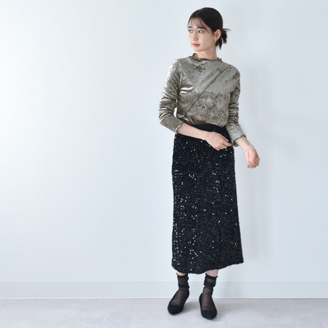 授乳服 マタニティ トップス 秋 冬 ベロア 暖かい 授乳口 マタニティウェア 授乳しやすい Pearls パールズ