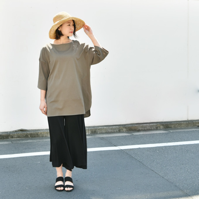 Pearls パールズ マタニティ ボトムス ガウチョ スカーチョ