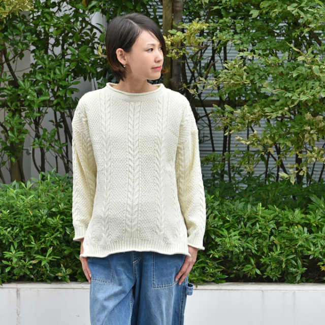 Pearls パールズ マタニティ トップス ニット ケーブル