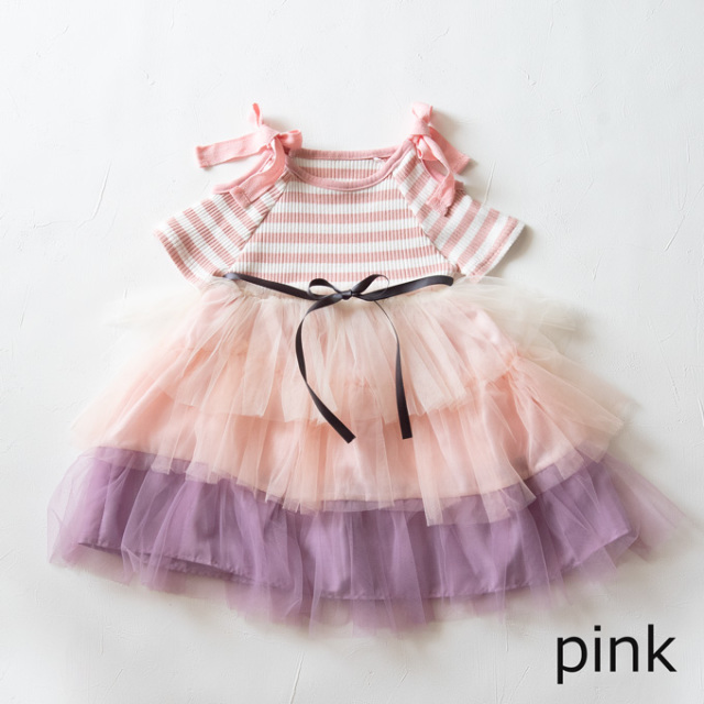 Pearls パールズ ベビー服 ベビーワンピース チュール スカート 女の子