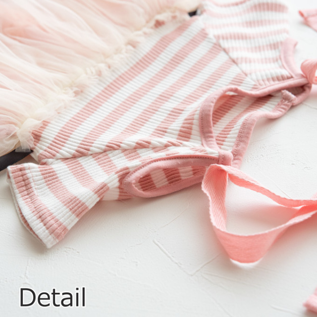 Pearls パールズ ベビー服 ベビーワンピース チュール スカート 女の子