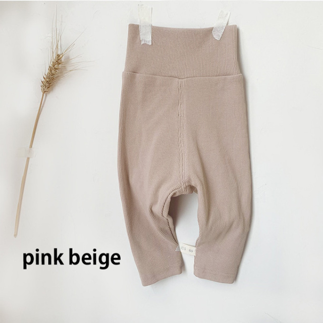 ベビー ベビー服 ボトムス パンツ レギンス リブ 無地 シンプル あったか Pearls パールズ
