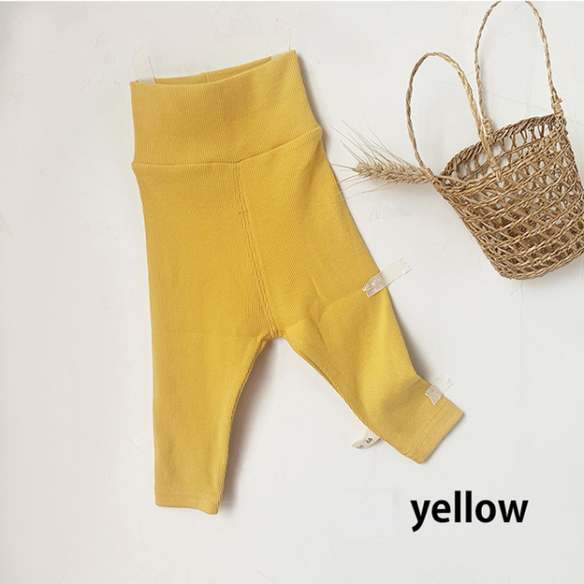 ベビー ベビー服 ボトムス パンツ レギンス リブ 無地 シンプル あったか Pearls パールズ