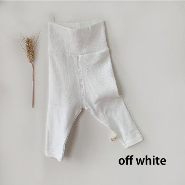 ベビー ベビー服 ボトムス パンツ レギンス リブ 無地 シンプル あったか Pearls パールズ