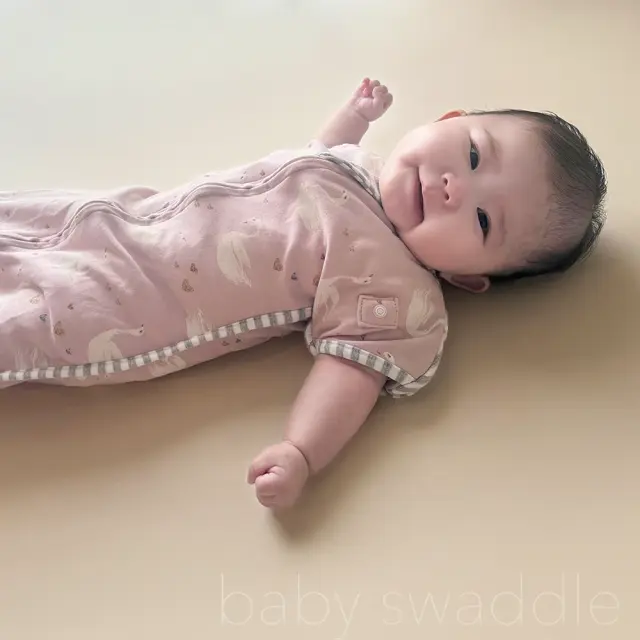 ベビー おくるみ コットン スワドル 赤ちゃん スリーパー 安眠 黄昏泣き 寝ぐずり Pearls パールズ