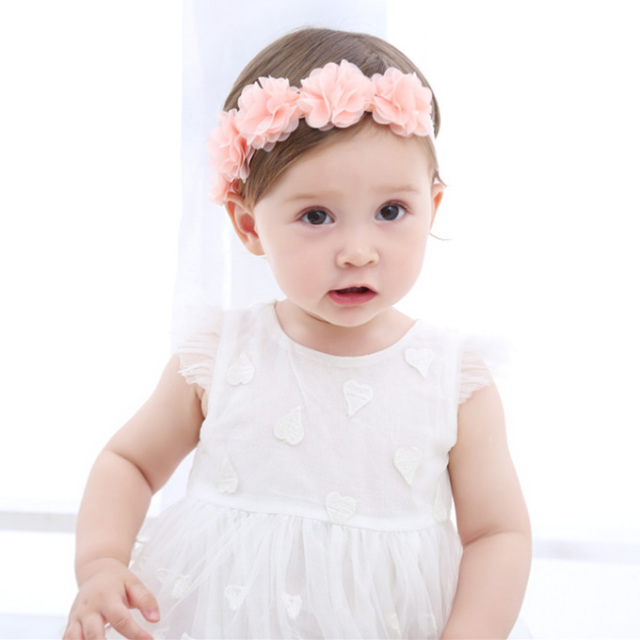 Pearls パールズ ベビーヘアバンド 女の子 お食い初め 初節句 誕生日 記念撮影 写真撮影 結婚式