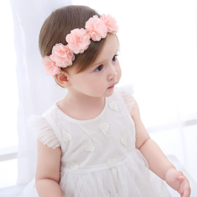 Pearls パールズ ベビーヘアバンド 女の子 お食い初め 初節句 誕生日 記念撮影 写真撮影 結婚式