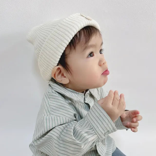 ベビー キッズ 帽子 冬 ニット帽 ビーニー 女の子 男の子 ニットキャップ Pearls パールズ