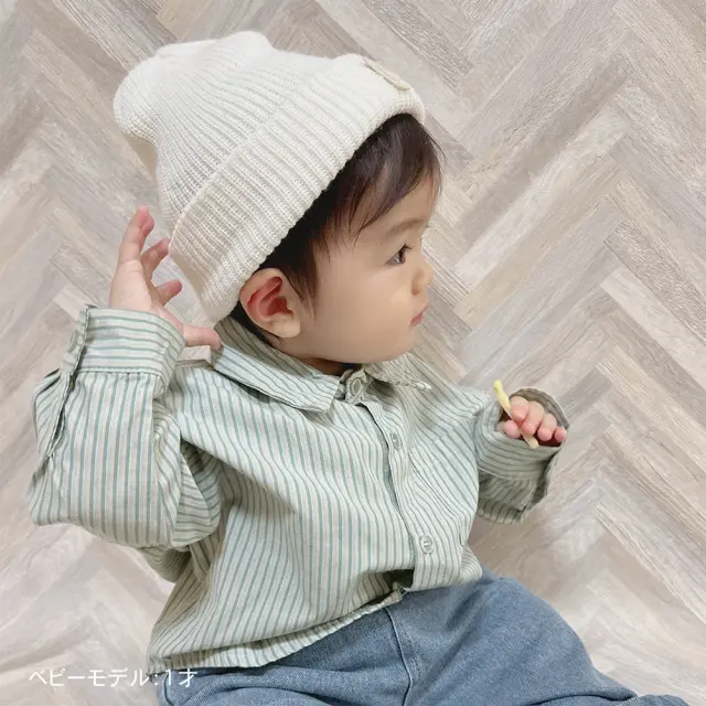 ベビー キッズ 帽子 冬 ニット帽 ビーニー 女の子 男の子 ニットキャップ Pearls パールズ