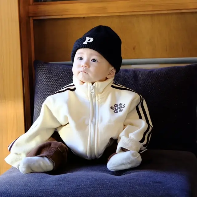 ベビー キッズ 帽子 冬 ニット帽 ビーニー 女の子 男の子 ニットキャップ Pearls パールズ