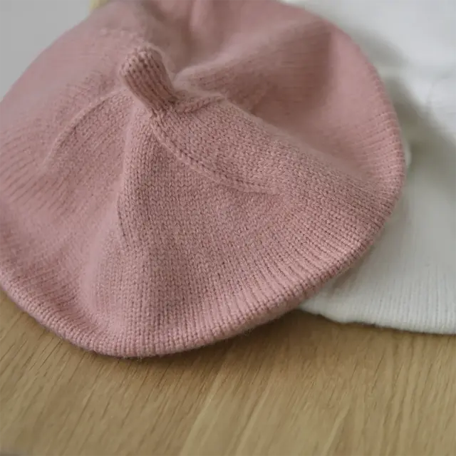 ベビー キッズ 帽子 冬 ベレー帽 女の子 男の子 ニット 赤ちゃん Pearls パールズ