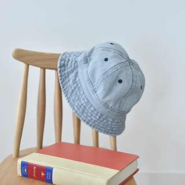 ベビー キッズ 帽子 春夏 秋冬 デニム デニムハット 女の子 男の子 Pearls パールズ