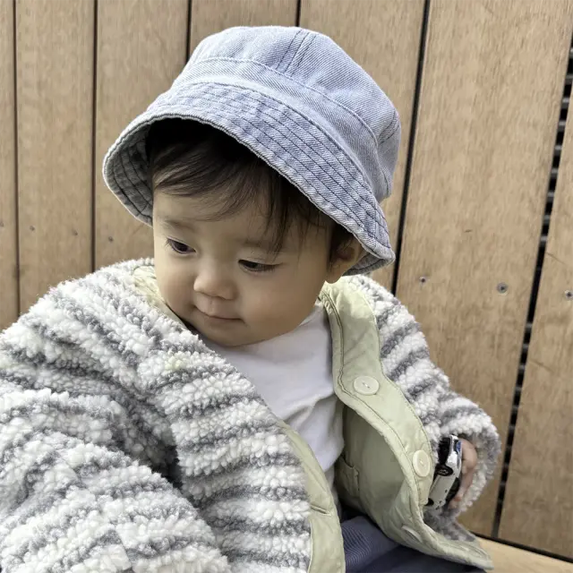 ベビー キッズ 帽子 春夏 秋冬 デニム デニムハット 女の子 男の子 Pearls パールズ