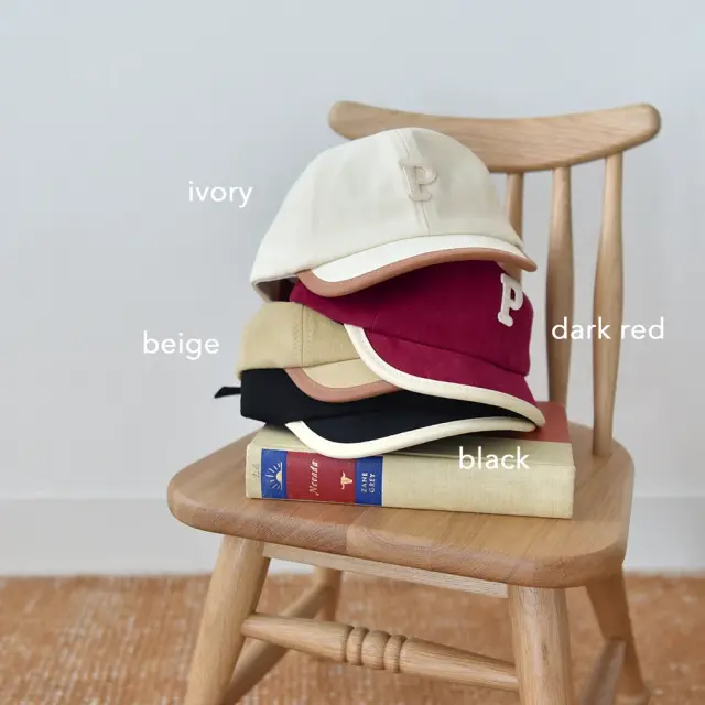 ベビー キッズ 帽子 春夏 秋冬 キャップ ベースボールキャップ 女の子 男の子 Pearls パールズ