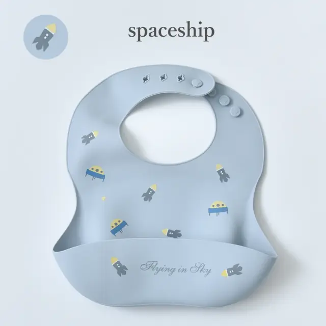 シリコンビブ シリコンスタイ ベビースタイ お食事エプロン シリコン ビブ スタイ エプロン 赤ちゃん 防水 Pearls パールズ