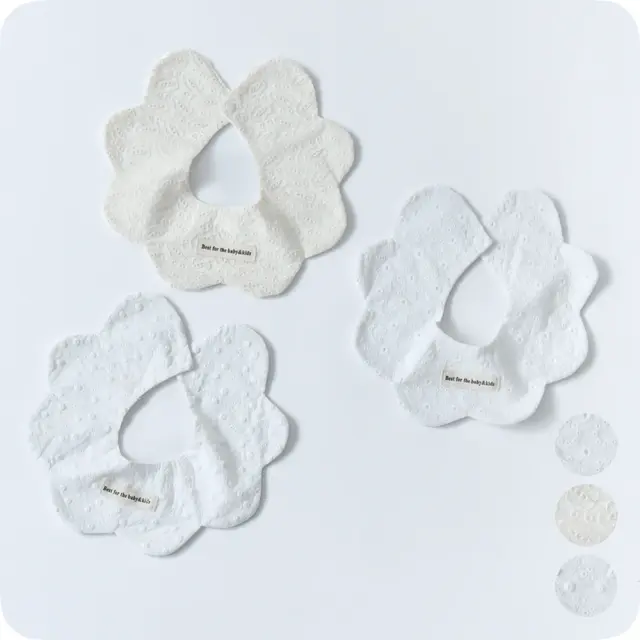 ベビースタイ スタイ レース 防水 女の子 男の子 赤ちゃん 子供 よだれかけ Pearls パールズ