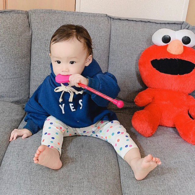 ベビー パーカー トップス 秋冬 フード 女の子 男の子 赤ちゃん 長袖 ベビー服 子供服 パールズ Pearls