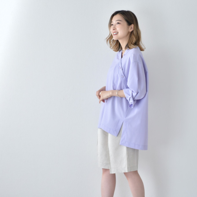 マタニティ 授乳服通販パールズ 授乳ケープ ブラウス