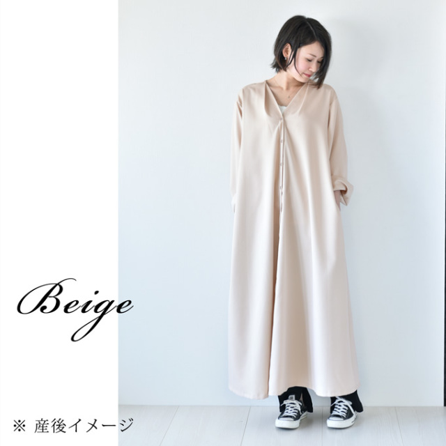 Pearls パールズ 授乳服 マタニティ ワンピース シャツワンピ ガウンワンピ