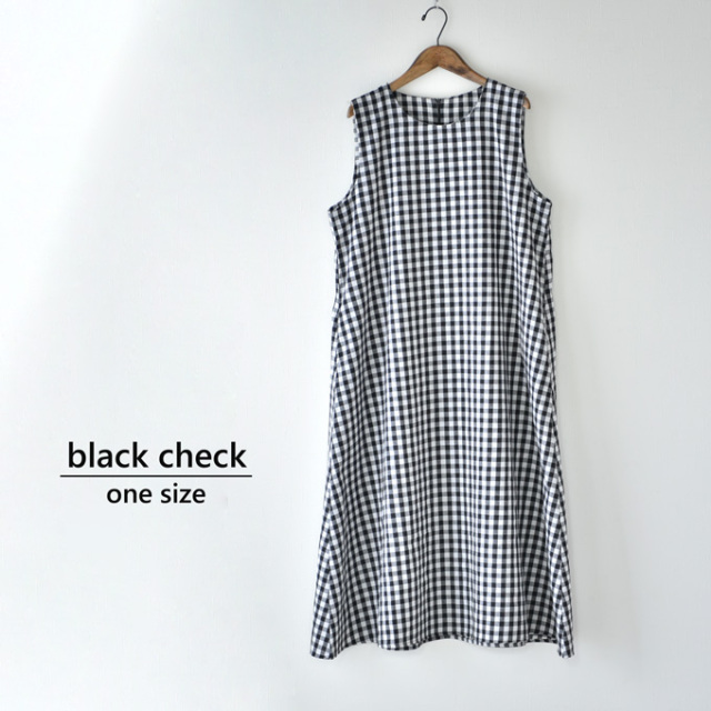 マタニティ ワンピース 夏 ギンガムチェック マキシ ロング 涼しい  パールズ Pearls