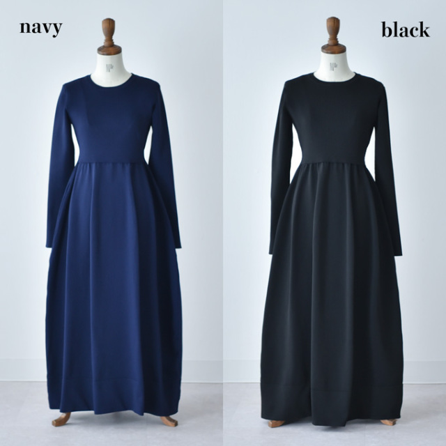 授乳服 マタニティ ニットワンピース ニット ワンピース 授乳口 長袖 ボリューム袖 授乳ケープ パールズ Pearls