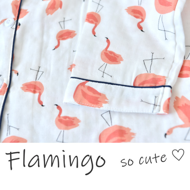 Pearls パールズ 授乳服 マタニティ パジャマ 長袖 コットンガーゼ