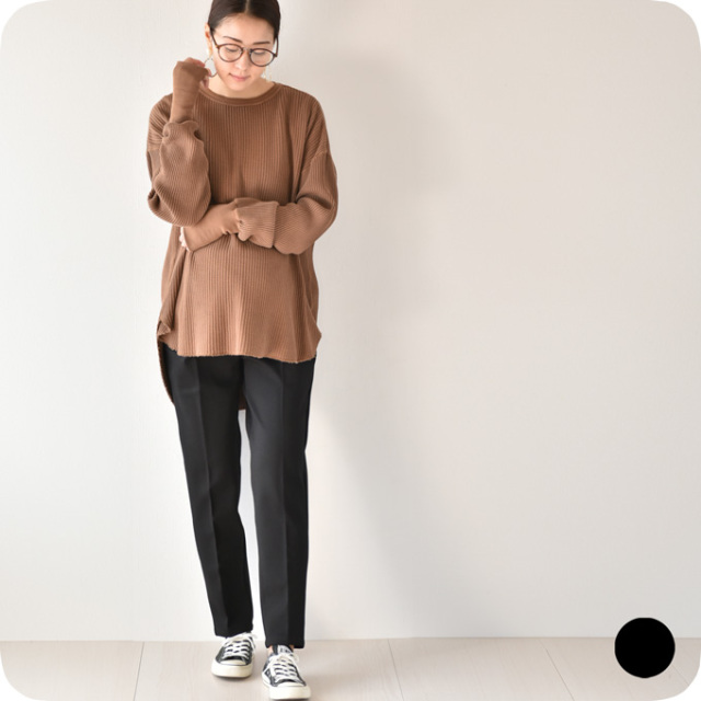 Pearls パールズ マタニティ オフィスパンツ ボトムス パンツ ズボン 仕事 冬 秋冬 暖か あったか 保温