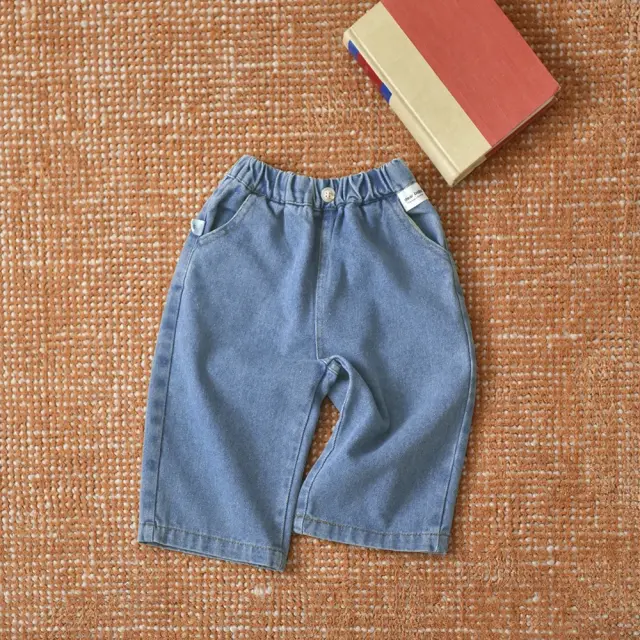 ベビー キッズ パンツ ボトム デニム ワイドシルエット バルーンシルエット ベビー服 キッズ服 Pearls パールズ
