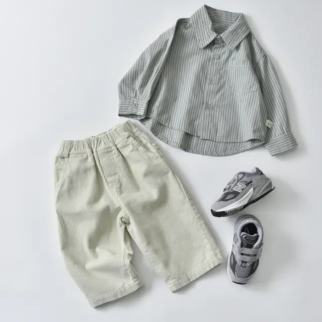 ベビー キッズ パンツ ボトム コーデュロイ ワイドシルエット バルーンシルエット ベビー服 キッズ服 Pearls パールズ