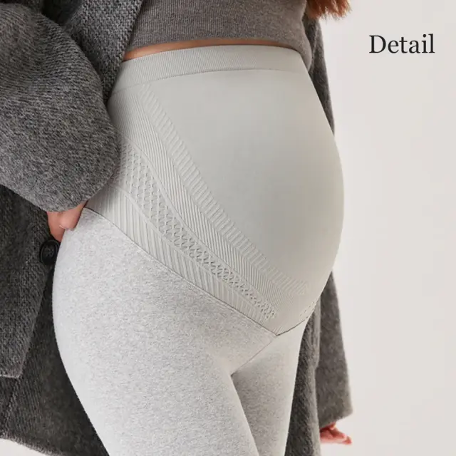 マタニティ パンツ レギンス 裏起毛 ボア 暖かい あったか ヒート イージー らくちん Pearls パールズ