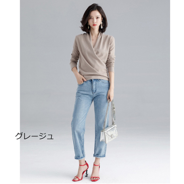 Pearls パールズ 授乳服 冬 トップス ニット カシュクール マタニティ 長袖 暖か オフィス