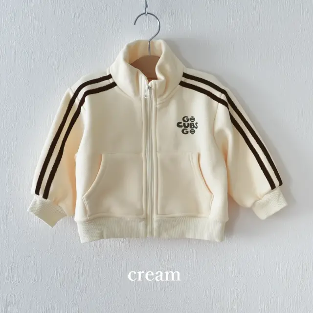ベビー キッズ トップス ジャージ ジップアップ 防寒 フリース ベビー服 キッズ服 上着 Pearls パールズ
