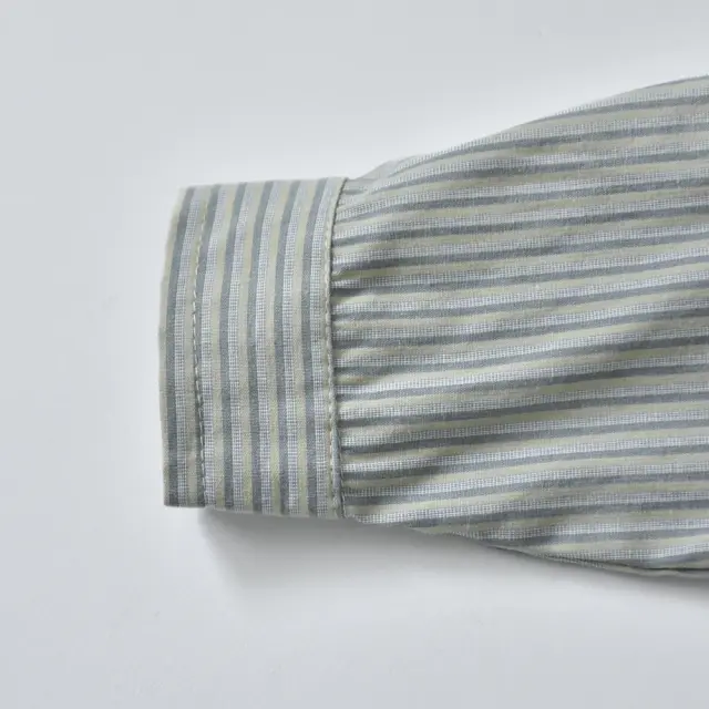 ベビー キッズ トップス シャツ ストライプ ベビー服 キッズ服 上着 子供服 長袖 Pearls パールズ