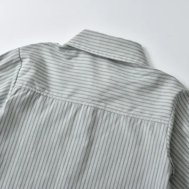 ベビー キッズ トップス シャツ ストライプ ベビー服 キッズ服 上着 子供服 長袖 Pearls パールズ