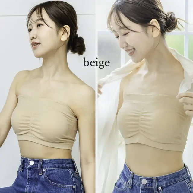 授乳ブラ レディース チューブトップブラ ベアトップ 肩紐ストラップ 取り外し可能 下着 パッドあり インナー Pearls パールズ